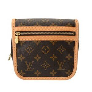 LOUIS VUITTON Authentic Brown Monogram Canvas Fanny Pack
